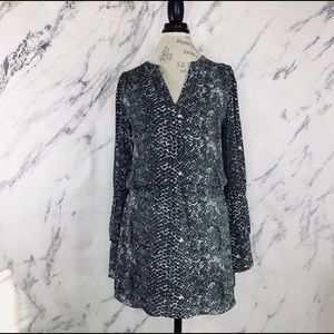Parker (xs) print dress